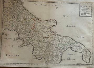 Italië - Abruzzo Ulteriore e Citeriore * Contado di Molise *, Boeken, Atlassen en Landkaarten, Nieuw