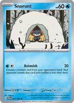 snorunt 051/167 reverse holo Twilight Masquerade, Ophalen of Verzenden, Nieuw, Losse kaart, Foil
