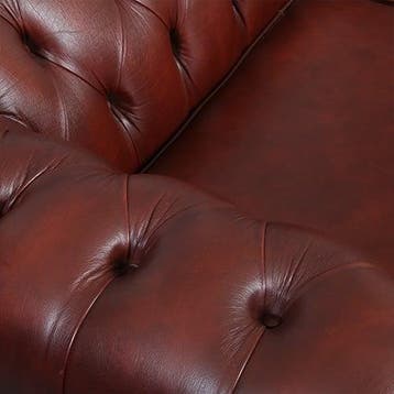 Vintage Winchester Furniture  Chesterfield bank 25 Seater ru, Ophalen of Verzenden