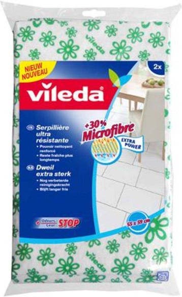 Vileda Original Groene Dweil 2Pk, Verzenden