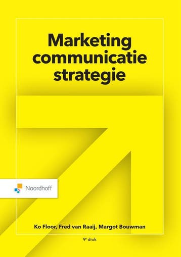 Marketingcommunicatiestrategie 9789001022754, Verzenden, Zo goed als nieuw