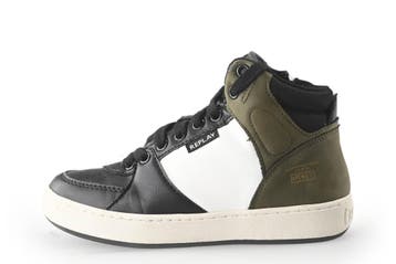 Replay Hoge sneakers Jongens in maat 32 Zwart, Jongen of Meisje, Schoenen, Zo goed als nieuw, Verzenden