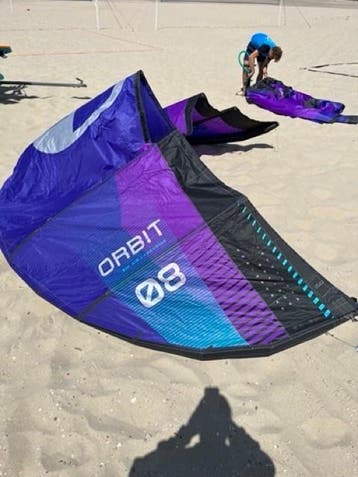 North Orbit Kite 2026 Deep Purple 8, Ophalen of Verzenden, Gebruikt, 8 m²