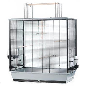 Vogelkooi Inter-Zoo Fiona Cabrio Deluxe Grijs/Zwart – Par., Verzenden, Nieuw, Overige materialen, Vogelkooi