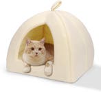 Kattenmand - Kattenhuis - Wigwam - Beige - Nobleza, Dieren en Toebehoren, Verzenden, Zo goed als nieuw