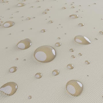 Polyrotan ligbed Zwart/Crème 200x115x33cm (Ligbed - Lounge), Verzenden, Nieuw
