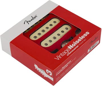 Fender Vintage Noiseless Stratocaster Pickup set parchment, Verzenden, Nieuw