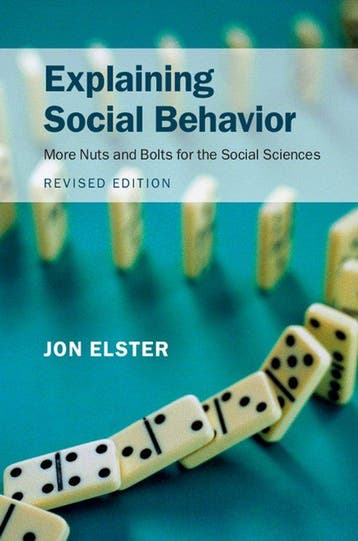 Explaining Social Behavior - Jon Elster 9781107416413, Verzenden, Zo goed als nieuw, Jon Elster