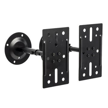 Luidspreker muurbeugels | HQ | 2 stuks (Max. 4 kg, Zwart), Verzenden, Nieuw