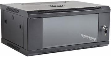 Adastra 19 Equipment Rack Met Glasdeur 18U 450 X 600 X, Muziek en Instrumenten, Behuizingen en Koffers, Verzenden, Nieuw
