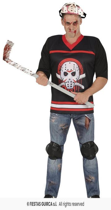 Jason Voorhees Hockey kostuum, Verzenden, Nieuw, Feestartikel
