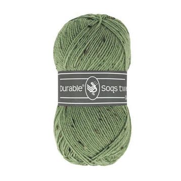 Durable Soqs tweed 424 Saxon Green - Haakgaren / Breigaren, Hobby en Vrije tijd, Ophalen of Verzenden, Nieuw, Breien of Haken