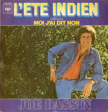 Joe Dassin - Lété Indien (Africa), Ophalen of Verzenden, Gebruikt