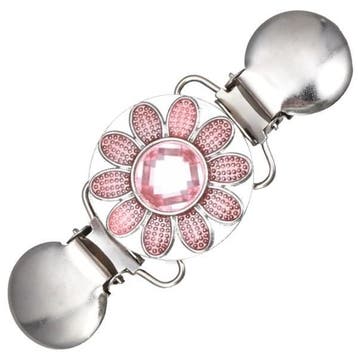 Fako Bijoux - Vestsluiting - Vestclip - Bloem - Kristal -, Verzenden, Nieuw