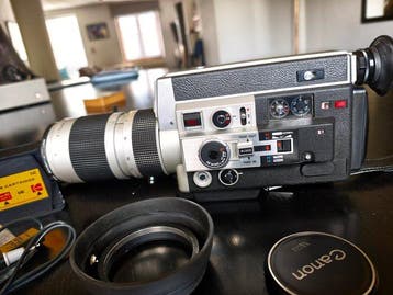 Canon 1014 autozoom Super 8 Boxcamera