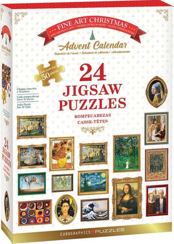 Puzzle Adventskalender - Fine Art Christmas Puzzle (24x50, Verzenden, Nieuw