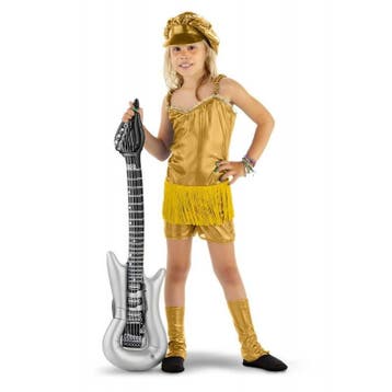 Rocker Popster girl pakje goud, Kleding | Dames, Ophalen of Verzenden, Nieuw