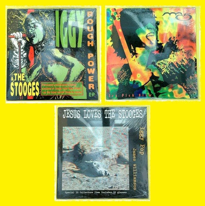 Iggy & The Stooges / MC5 - 1. Jesus Loves The Stooges 2., Cd's en Dvd's, Vinyl Singles