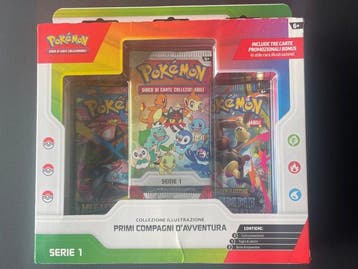 Pokémon - 1 Box - First Partners Illustration - Series 1, Hobby en Vrije tijd, Nieuw
