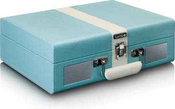Platenspeler met speakers - Bluetooth - Auto-stop - Retro -, Verzenden, Zo goed als nieuw