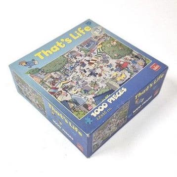 Goliath That's Life legpuzzel Street Market, 1000 stukjes, Verzenden, Gebruikt