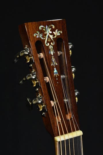 MAESTRO Akoestische Gitaar OM-IR Volledig Massief Naturel, Muziek en Instrumenten, Ophalen of Verzenden, Nieuw, Western- of Steelstringgitaar
