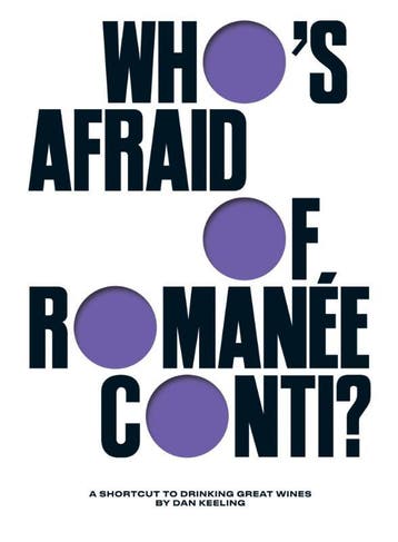 WhoS Afraid Of Romanee-Conti? | Dan Keeling | Nieuw, Ophalen of Verzenden, Nieuw, Dan Keeling