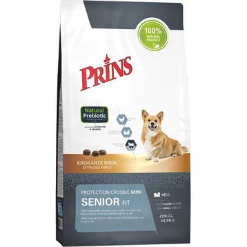 Prins Protection Croque Mini Senior Fit hondenvoer 2 kg, Verzenden, Hond