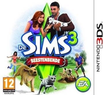 De Sims 3 Beestenbende (Losse Cartridge) (3DS Games), Ophalen of Verzenden, Zo goed als nieuw