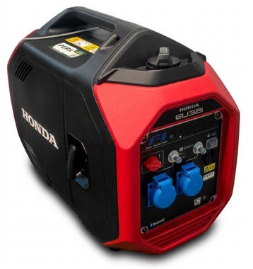 Honda EU32i Generator v.v. 2x 230V Schuko aansluiting, Nieuw, Minder dan 5 kVA, Overige typen, Geluidgedempt
