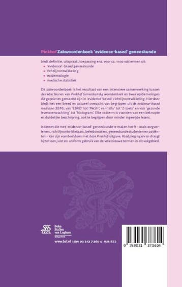 Pinkhof zakwoordenboek evidence-based geneeskunde, Boeken, Verzenden, Gelezen, M.K.. Tuut