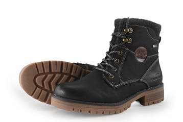 Tom Tailor Veterboots in maat 39 Zwart, Kleding | Dames, Schoenen, Verzenden, Zwart, Overige typen, Tom Tailor
