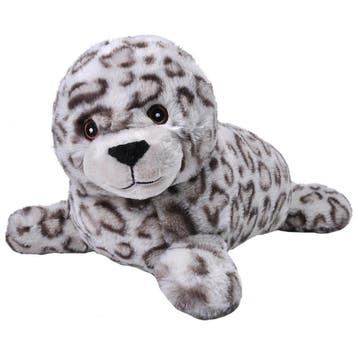 Wild Republic zeehond knuffel - pluche - grijs - 30 cm, Verzenden, Nieuw