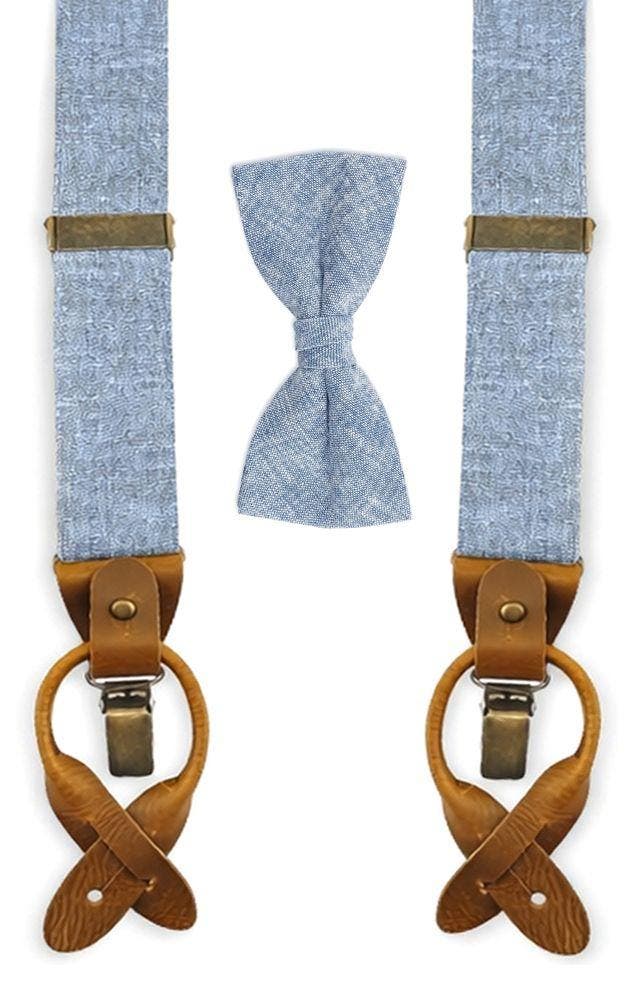 Sir Redman Bretels Combi Pack Blauw maat one size Heren, Kleding | Heren, Stropdassen, Effen, Nieuw, Verzenden