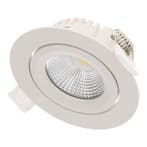 LED inbouwspot Varda Wit 5W 420lm 60º | DimToWarm | IP44..., Huis en Inrichting, Ophalen of Verzenden, Nieuw