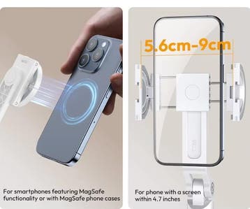 Overhead Selfie Stick Telefoon Statief 1,44m Bluetooth, Audio, Tv en Foto, Fotografie | Statieven en Balhoofden, Verzenden, Nieuw