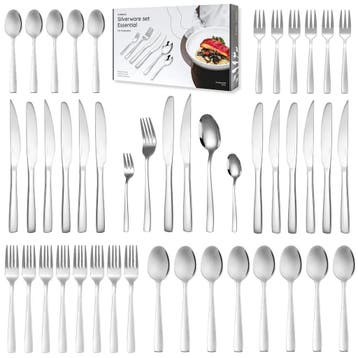 Deleca Bestekset Essential - 72-delig, Verzenden, Nieuw