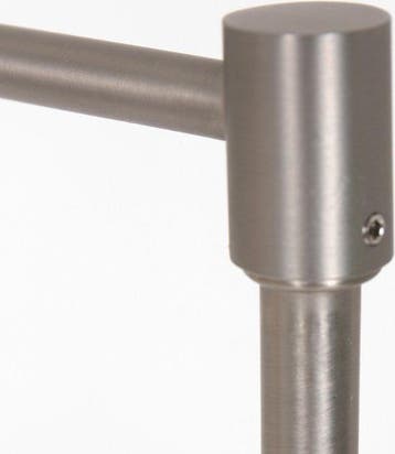 2dekans | Steinhauer vloerlamp Soleil - staal - aluminium -, Ophalen of Verzenden, Zo goed als nieuw