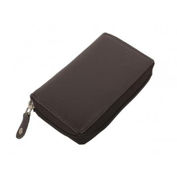 Houtkamp Creditcardhouder Waaier Leer - Bruin, Overige merken, Bruin, Verzenden, Nieuw