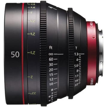 Canon CN-E 50mm T1.3 L F objectief - Tweedehands, Verzenden, Zo goed als nieuw, Overige typen