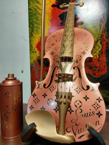 fp pop art - Louis Vuitton Violon et Capsule 4/4 60 cm
