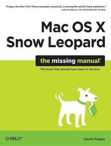 Mac OS X Snow Leopard Missing Manual - Pogue, Verzenden, Gelezen