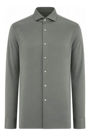 Xacus Overhemd in maat 45 Groen, Verzenden, Zo goed als nieuw, Overige kleuren, Xacus
