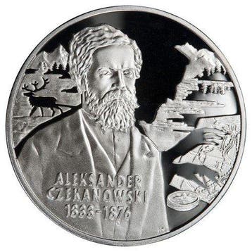 Polen. 10 Zlotych 2004 Aleksander Czekanowski Proof Deep