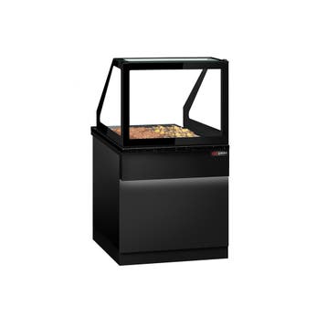 GGM Gastro | Warm buffet TORONTO - 800mm - zwart front - |, Verzenden, Nieuw in verpakking
