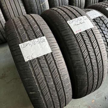 2 x Hankook 235-60-20 4 Seizoenbanden 5,5mm, Gebruikt, Ophalen of Verzenden, 235 mm, All Season
