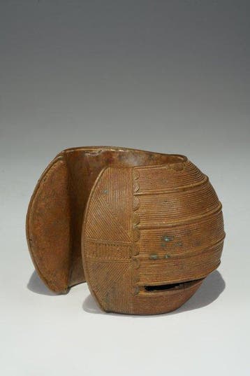 Een bronzen armband - Baule - Ivoorkust (Zonder