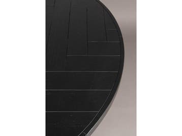 Dutchbone Class - Eettafel Rond 120 cm - Visgraat tafelblad, Verzenden, Nieuw