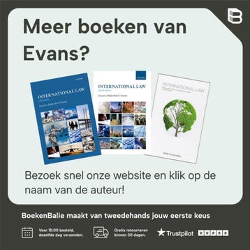 International Law - Evans 9780198828723, Verzenden, Gelezen, Evans