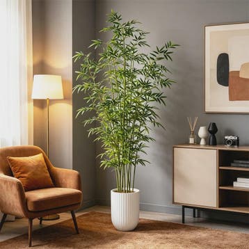 Grote Kunst Bamboe Plant 160-270cm - Realistische Decoratie, Verzenden